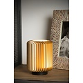 Anmutige moderne Tischlampe in mattem Gold/Messing 10,6 cm LED 5W 3000K