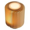 Anmutige moderne Tischlampe in mattem Gold/Messing 10,6 cm LED 5W 3000K