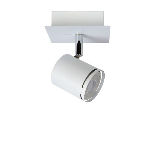 Strak draaibare plafondspot LED DIM GU10 5W 3000K wit