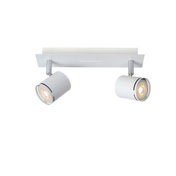 White rotatable and sleek ceiling spot LED DIM GU10 5W 3000K