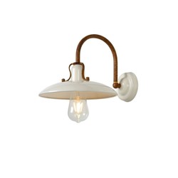 Classic beige wall lamp 24 cm E27