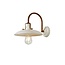 Klassiek beige wandlamp 24 cm E27