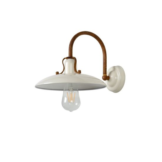 Applique murale beige classique 24 cm E27