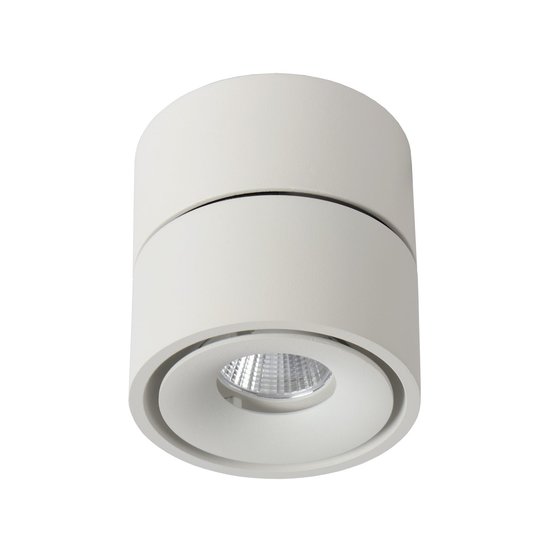 Moderne, wendbare witte plafondspot 7,8 cm LED DIM 10W 2700K