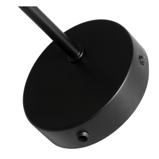 Applique simple E27 noir