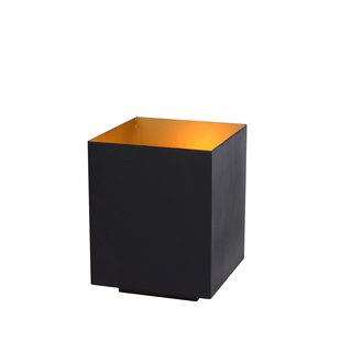 Lámpara de mesa negra moderna y sencilla E14