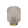 Lampe de table blanche nostalgique et élégante 13 cm E14