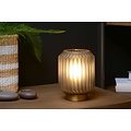 Matt gray nostalgic and stylish table lamp 13 cm E14