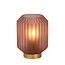 Pink nostalgic and stylish table lamp 13 cm E14