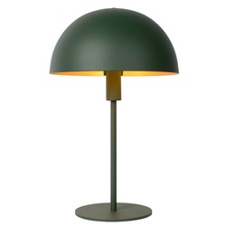 Green table lamp with a touch of retro and a touch of modernity 25 cm E14