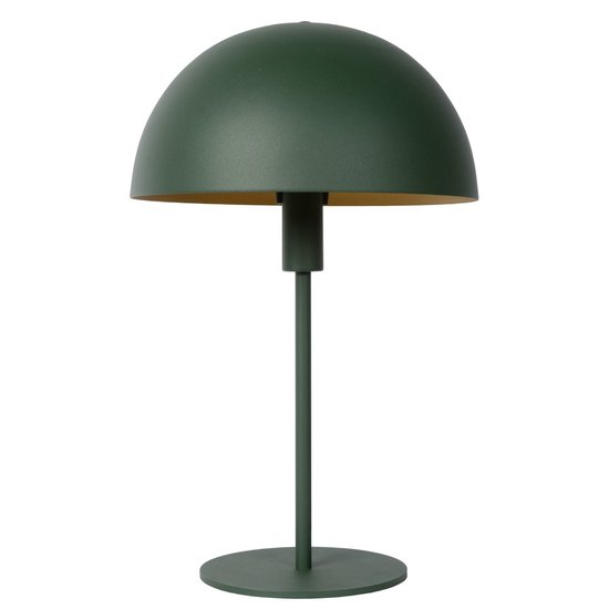 Lampe à poser verte avec une touche de rétro et une touche de modernité 25 cm E14