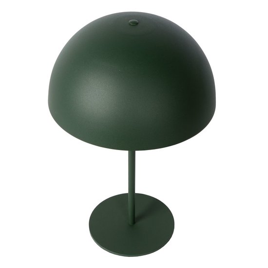 Lampe à poser verte avec une touche de rétro et une touche de modernité 25 cm E14
