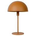 Lampe à poser jaune ocre avec une touche de rétro et une touche de moderne 25 cm E14