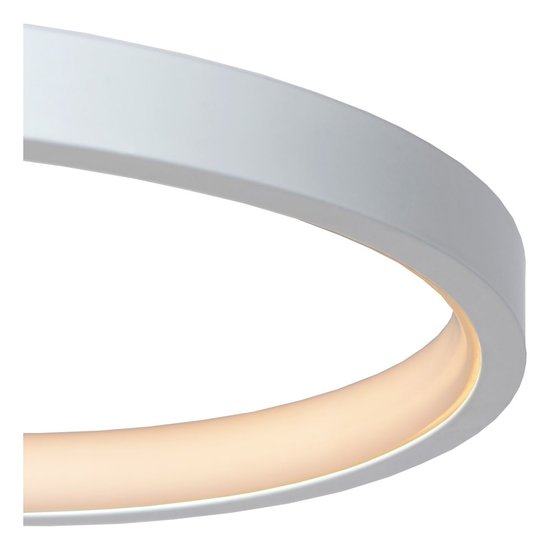 Schöne spiralförmige weiße Deckenlampe 46 cm 24W 3000K 3StepDim