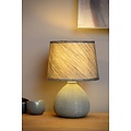 Gray simple and rural table lamp 18 cm E14