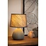 Gray simple and rural table lamp 18 cm E14