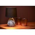Lampe à poser noire élégante et intemporelle 16 cm E14