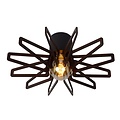 Scandinavian and modern black ceiling lamp 45 cm E27