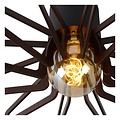 Scandinavian and modern black ceiling lamp 45 cm E27