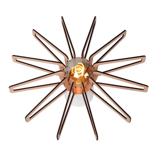 Weiße skandinavische und moderne Deckenlampe 45 cm E27