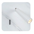 Elegante y sencilla lámpara de noche blanca LED 4W 3000K USB