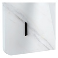 Sleek, simple white bedside lamp LED 4W 3000K USB