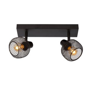 LUCIDE MAREN - Spot Plafonnier - 2xE14 - Noir