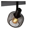 Spot plafond noir rotatif look rétro 2xE14