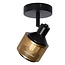 Functional, handsome and original ceiling spotlight E14 black