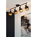 Functioneel, knap zwarte originele plafondspot E14