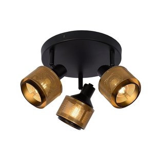 Original beautiful black and functional ceiling spotlight 42 cm E14