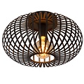 Atmospheric and vintage black ceiling lamp 40 cm Ø E27