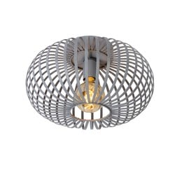 Atmospheric and vintage gray ceiling lamp 40 cm Ø E27