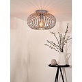 Atmospheric and vintage gray ceiling lamp 40 cm Ø E27