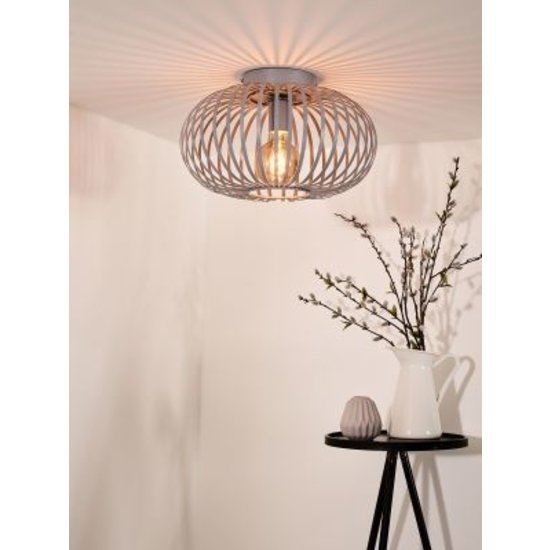 Atmospheric and vintage gray ceiling lamp 40 cm Ø E27