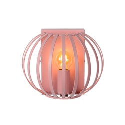 Modern en hip roze wandlamp E14