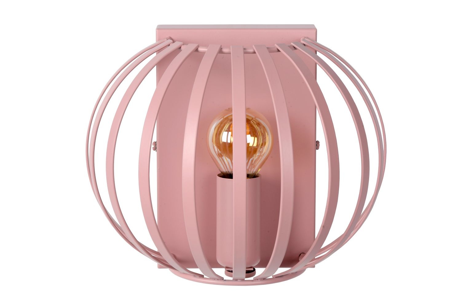 Moderne und hippe rosa Wandlampe E14 |