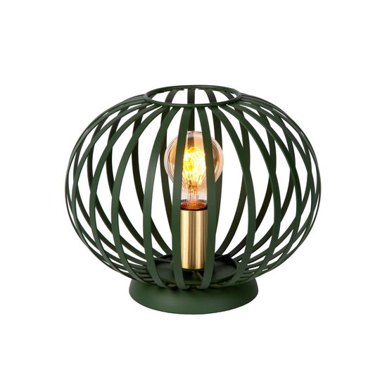 Atmospheric and vintage green table lamp 25.5 cm Ø E27