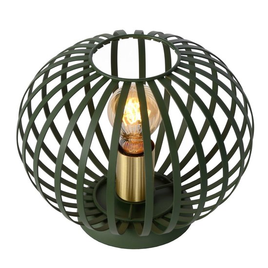 Atmospheric and vintage green table lamp 25.5 cm Ø E27