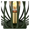 Lampe de table verte atmosphérique et vintage 25,5 cm Ø E27