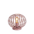 Lampe de table moderne et branchée rose 25,5 cm E27
