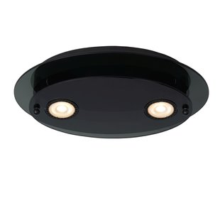 Modern and simple ceiling lamp GU10 black