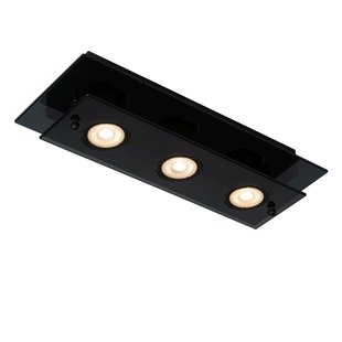 Simpele modern zwarte plafondlamp GU10