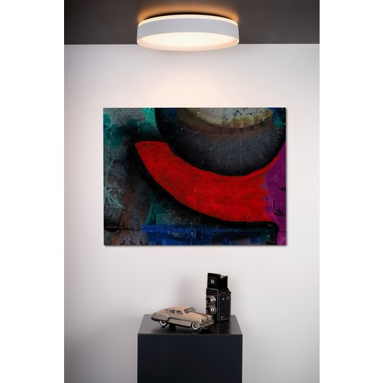 Plafonnier moderne élégant et attrayant blanc 30 cm LED DIM 18W 2700K 3 StepDim