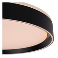 Elegant zwarte, sfeervolle en moderne plafondlamp 40 cm LED DIM 24W 2700K 3 StepDim