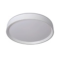 Elegante, atmosphärische und moderne weiße Deckenleuchte 40 cm LED DIM 24W 2700K 3 StepDim