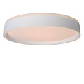 Elegant, atmospheric and modern white ceiling lamp 40 cm LED DIM 24W 2700K 3 StepDim