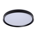 Elegant, sfeervol en modern zwarte plafondlamp 50 cm LED DIM 36W 2700K 3 StepDim