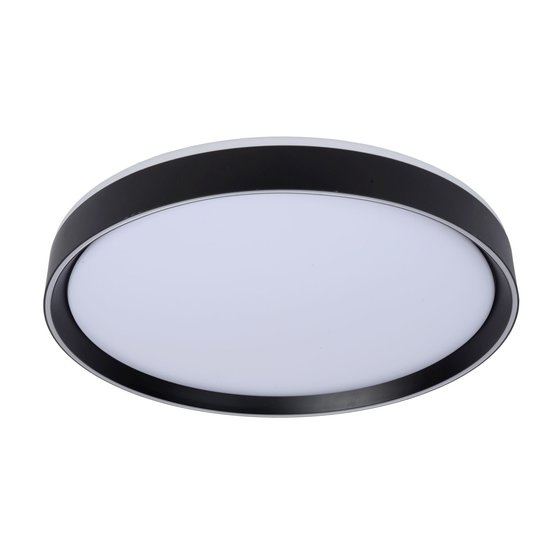 Elegant, atmospheric and modern black ceiling lamp 50 cm LED DIM 36W 2700K 3 StepDim