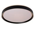 Elegant, sfeervol en modern zwarte plafondlamp 50 cm LED DIM 36W 2700K 3 StepDim